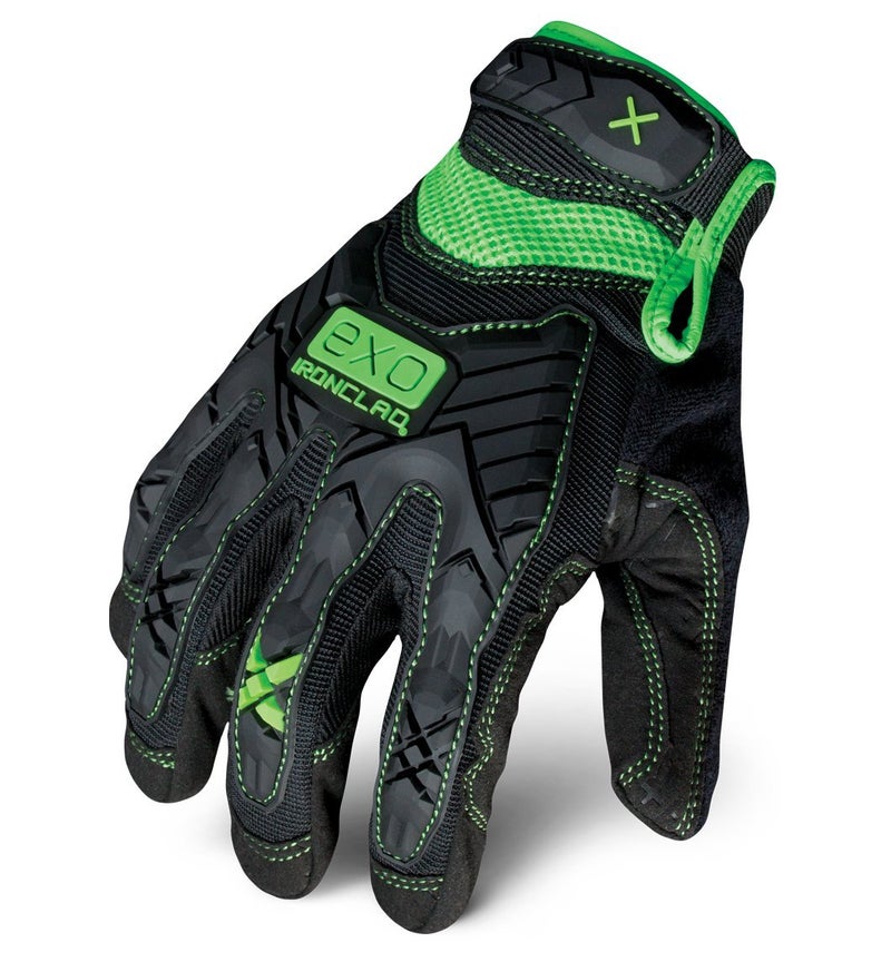 Ironclad EXO Motor Impact Glove; Work Gloves, TPR Impact Protection, (1 Pair), EXO2-MIG-04-L - Image 1